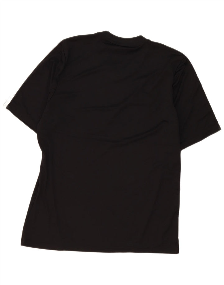 Adidas Herren Climalite T-Shirt Top Large Schwarz Polyester