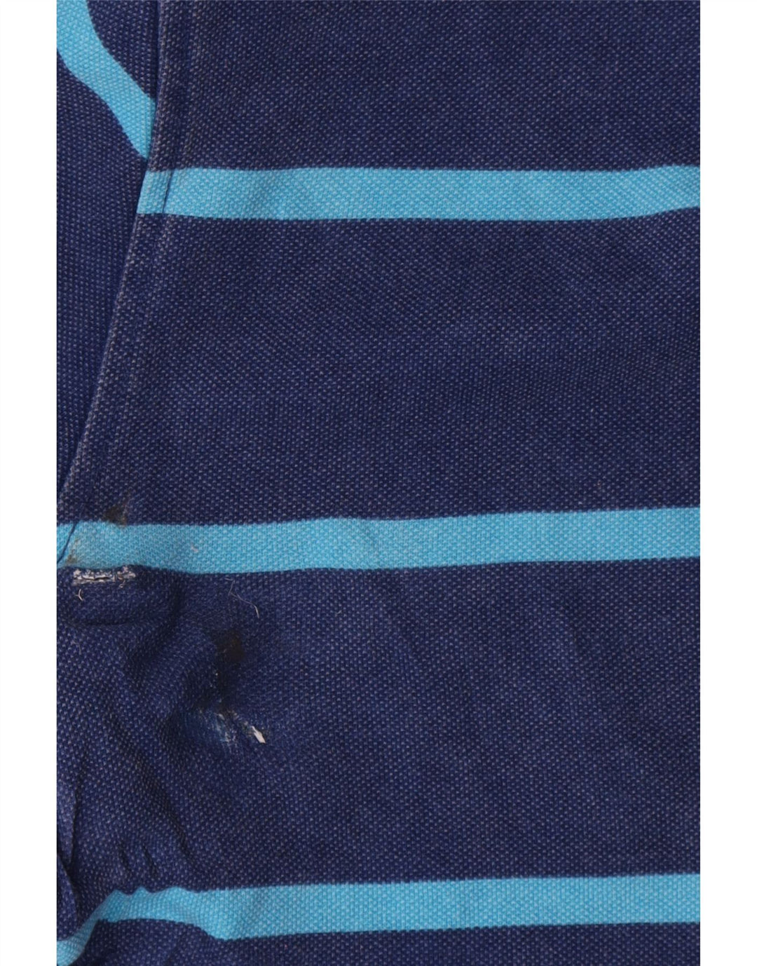 Crew Clothing Herren-Sweatshirt mit Reißverschluss am Hals, mittleres Marineblau gestreift