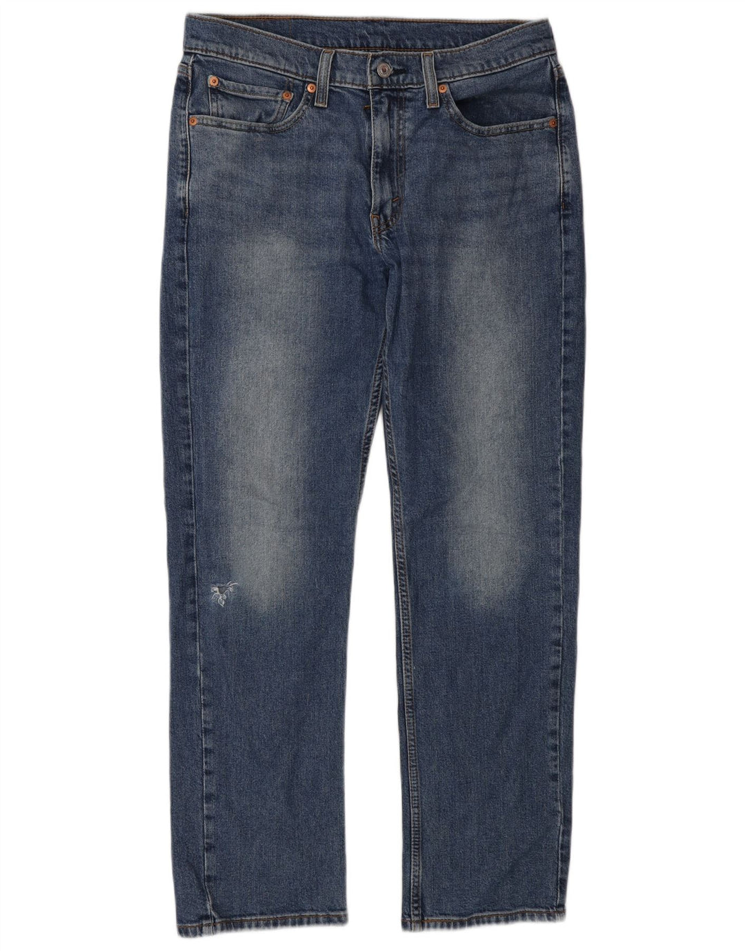 Levi's Herren 514 Straight Jeans W32 L30 Blaue Baumwolle