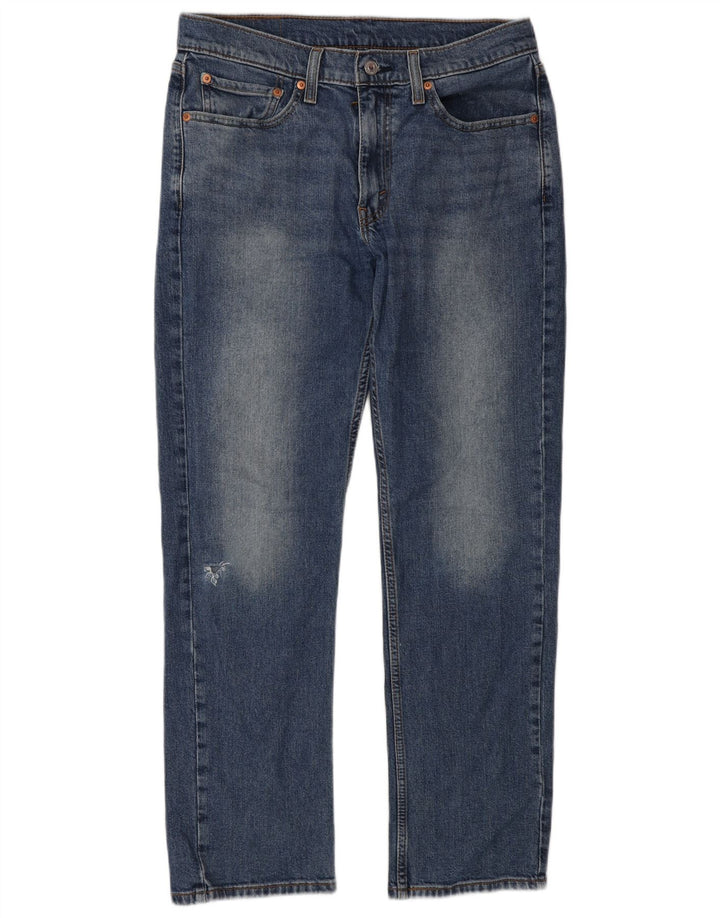 Levi's Herren 514 Straight Jeans W32 L30 Blaue Baumwolle