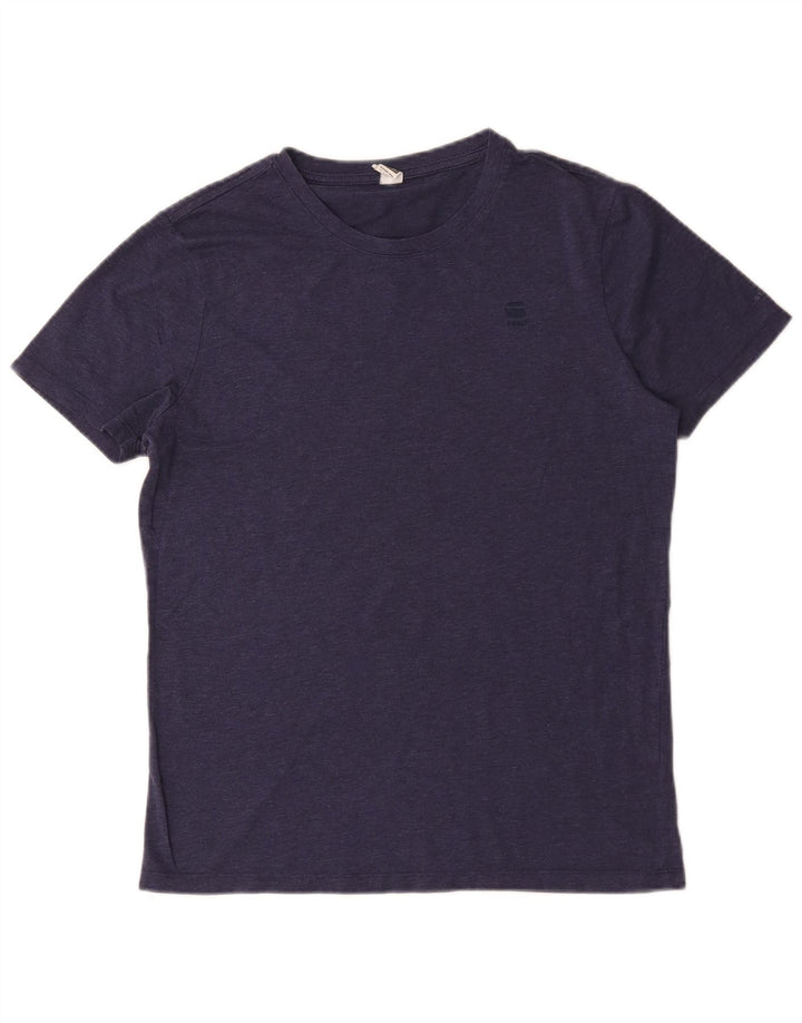 G-Star Herren T-Shirt-Oberteil aus Baumwolle in mittlerem Marineblau