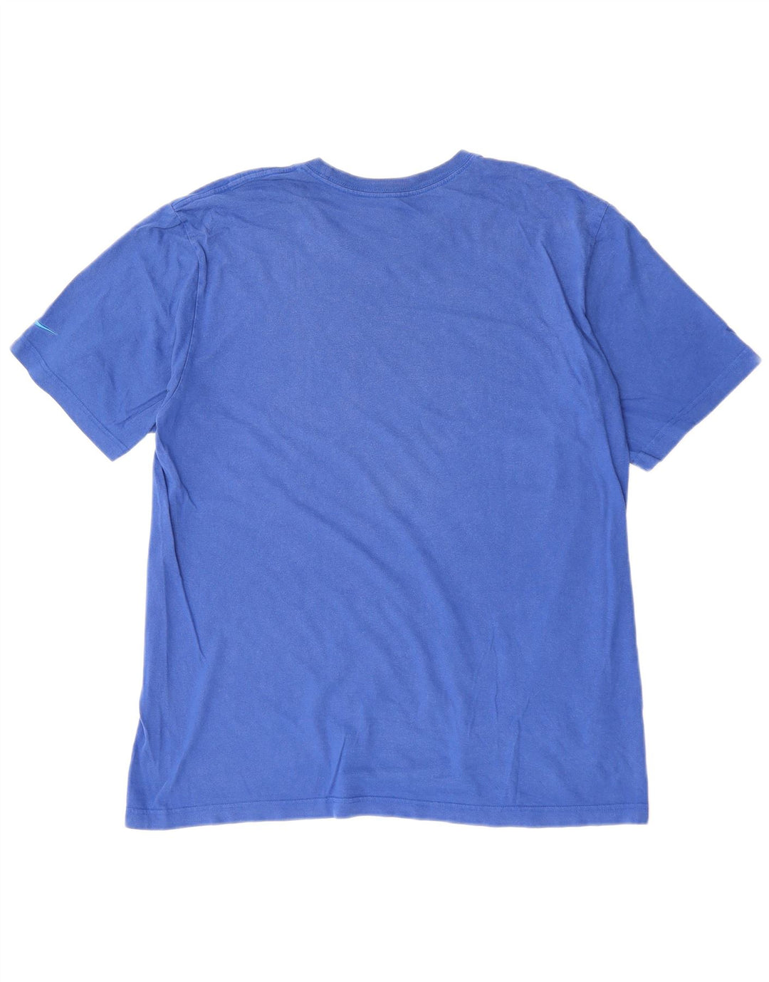 NIKE Herren Grafik T-Shirt Top XL Blau Baumwolle
