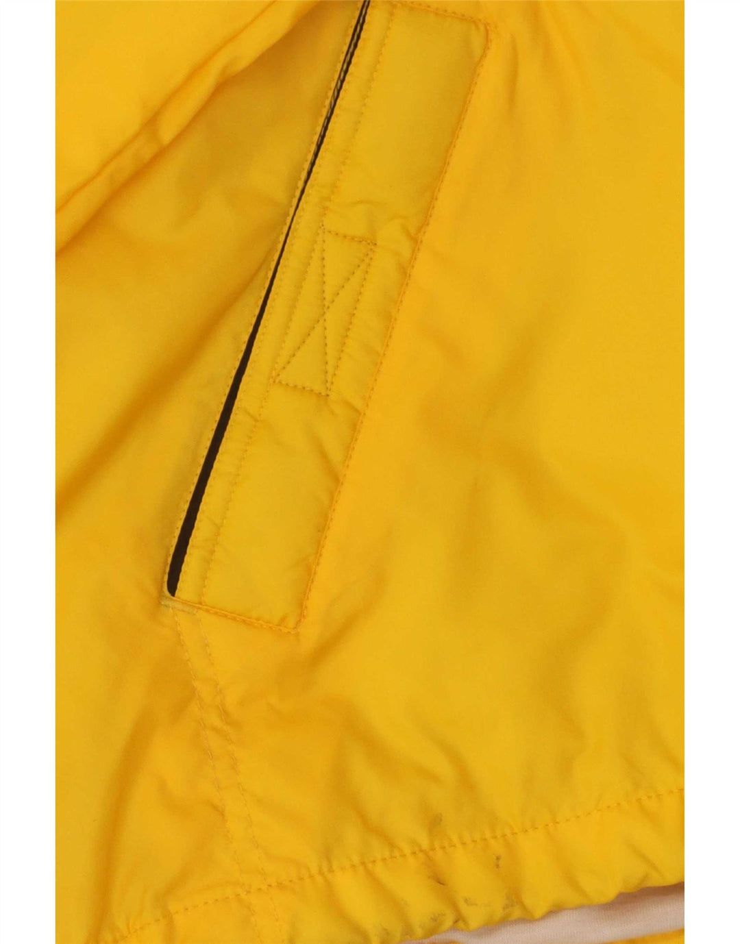 Brugi Herren-Regenjacke mit Kapuze, UK 40, Größe L, Gelb, Polyamid