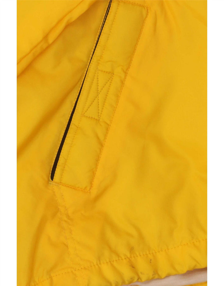 Brugi Herren-Regenjacke mit Kapuze, UK 40, Größe L, Gelb, Polyamid