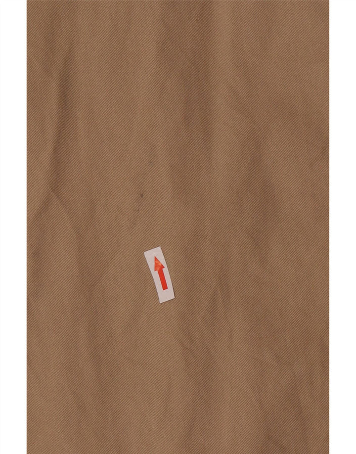 Superdry Herren-Militärhemd, Größe L, Beige, Baumwolle