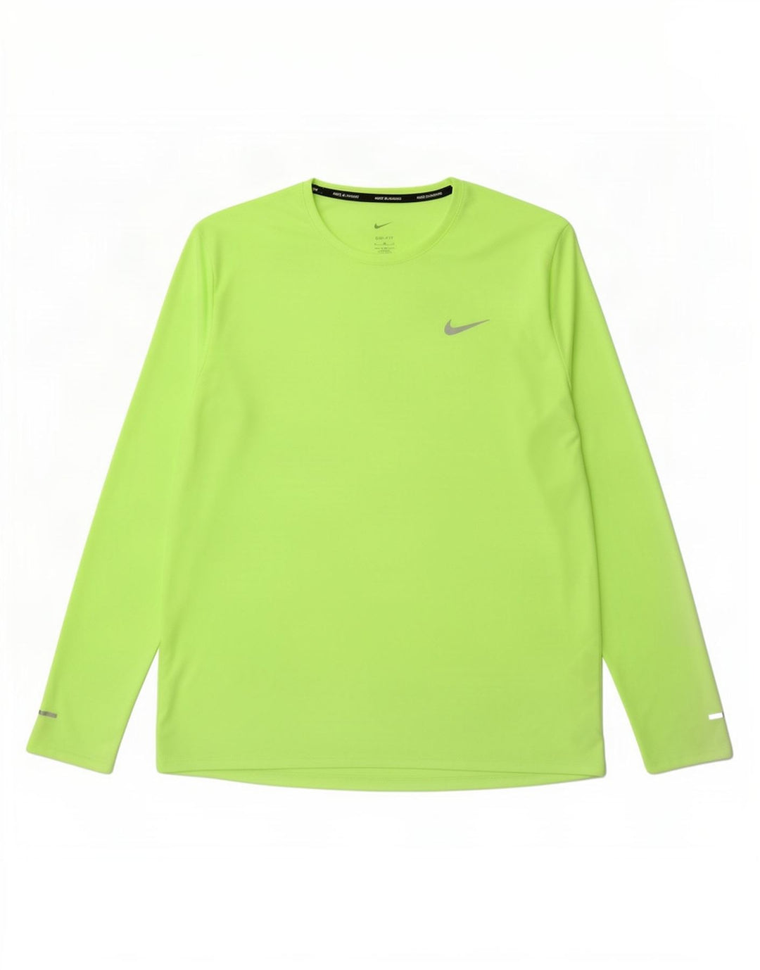 Nike Herren Dri Fit Top Langarm XL Grün Polyester