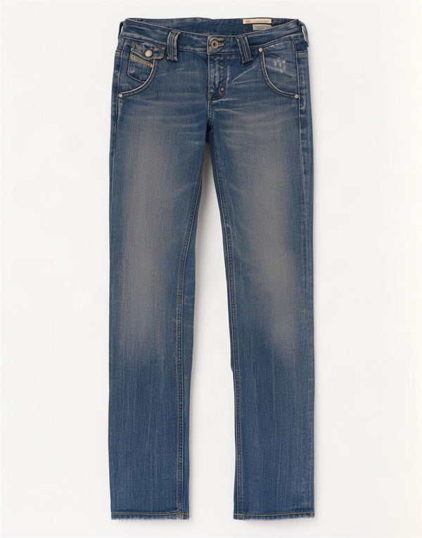 Diesel Damen Chela Slim Jeans W25 L32 Blaue Baumwolle