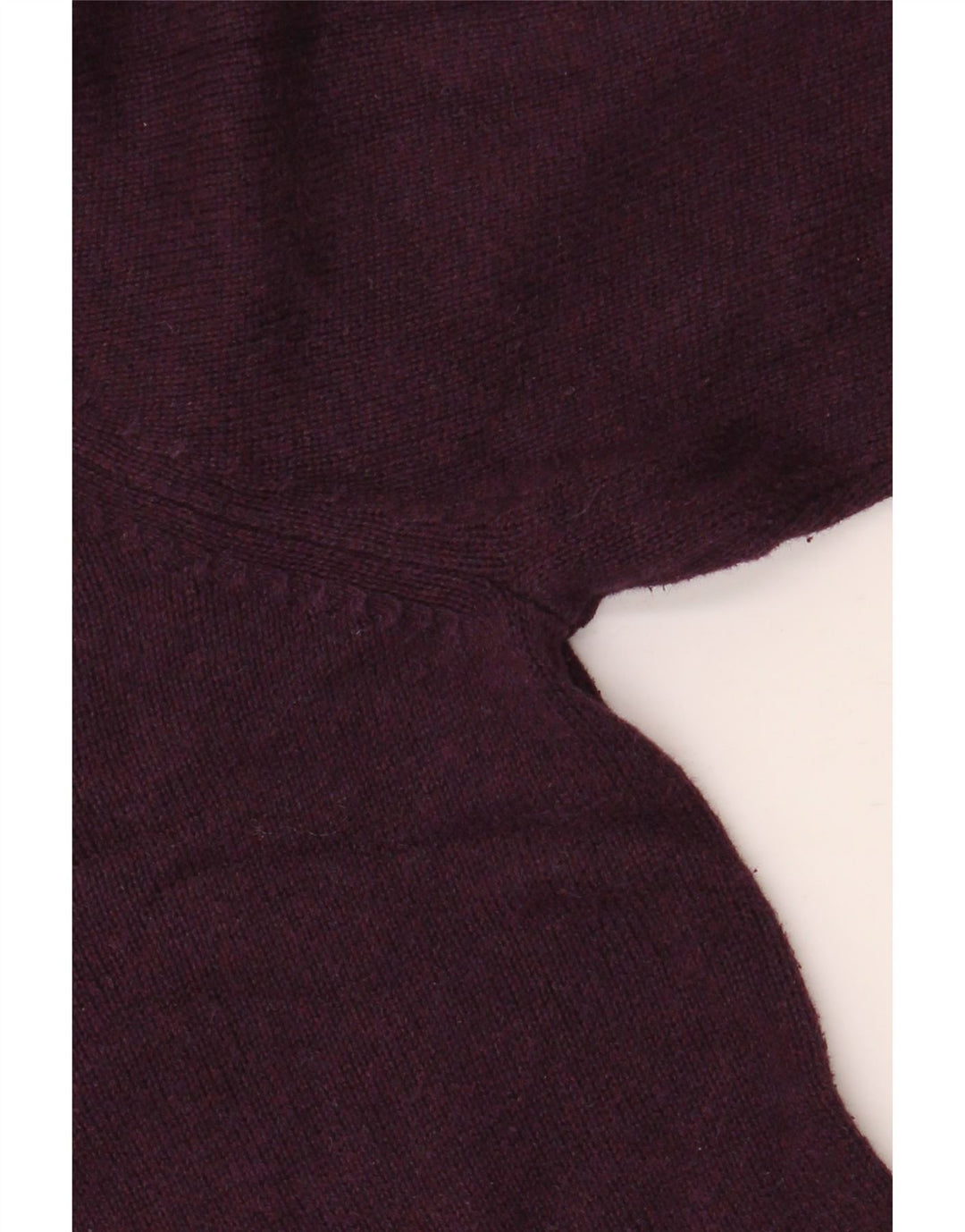 Marks & Spencer Herren-Pullover mit V-Ausschnitt, mittlere kastanienbraune Baumwolle