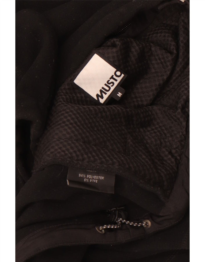 Musto Herren Fleecejacke UK 38 Medium Schwarz Polyester