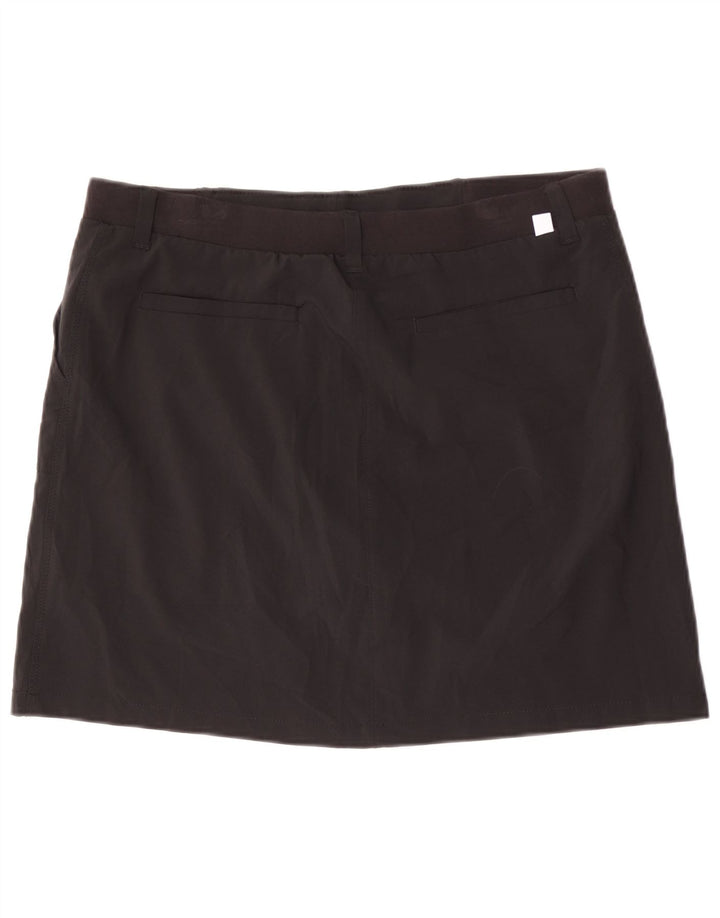 Lee Womens Riders Minirock US 14 XL W36 Schwarz Polyester
