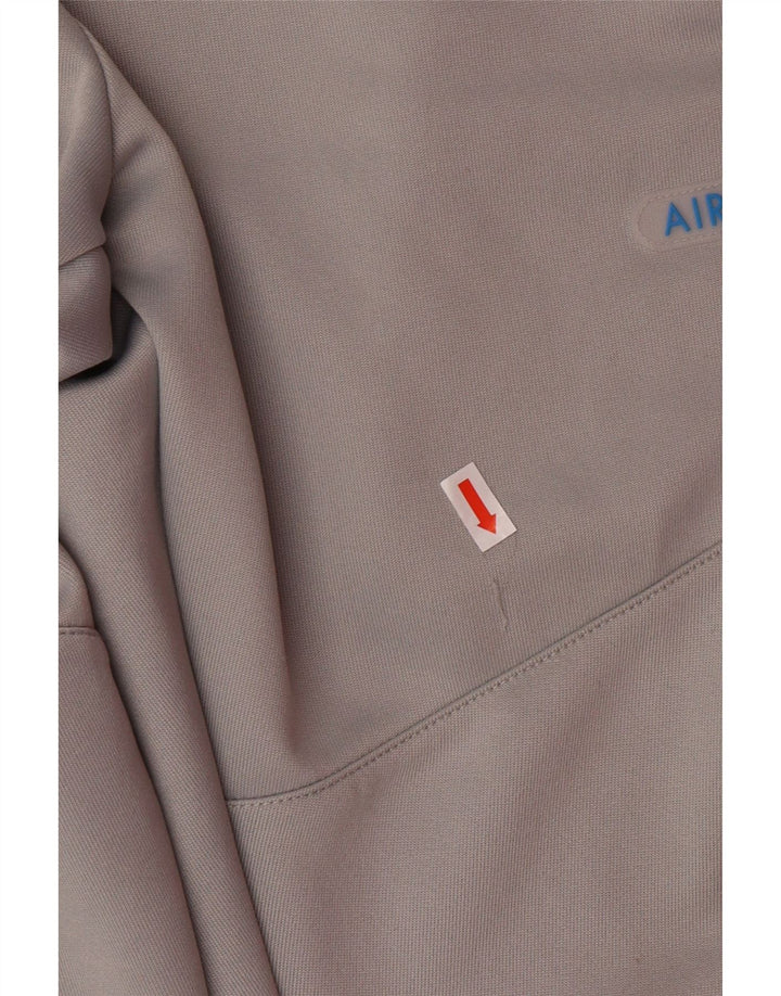 NIKE Herren-Trainingshose, Jogginghose, mittelgraues Polyester