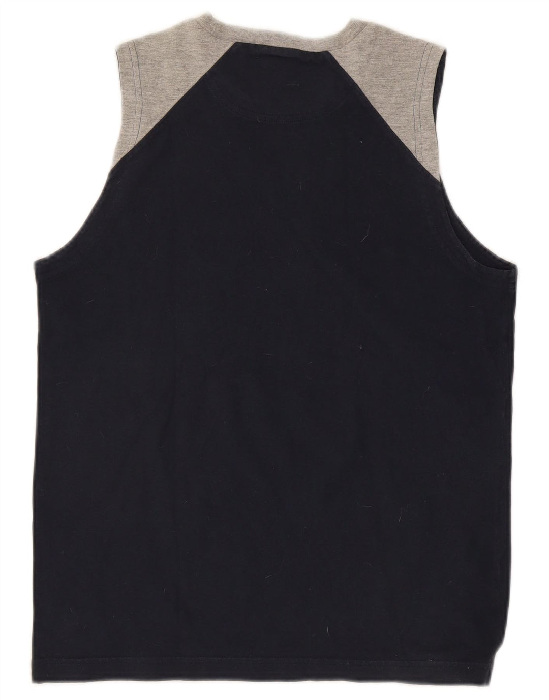 Champion Herren-Unterhemd mit Grafik, Größe S, Marineblau, Colourblock-Baumwolle