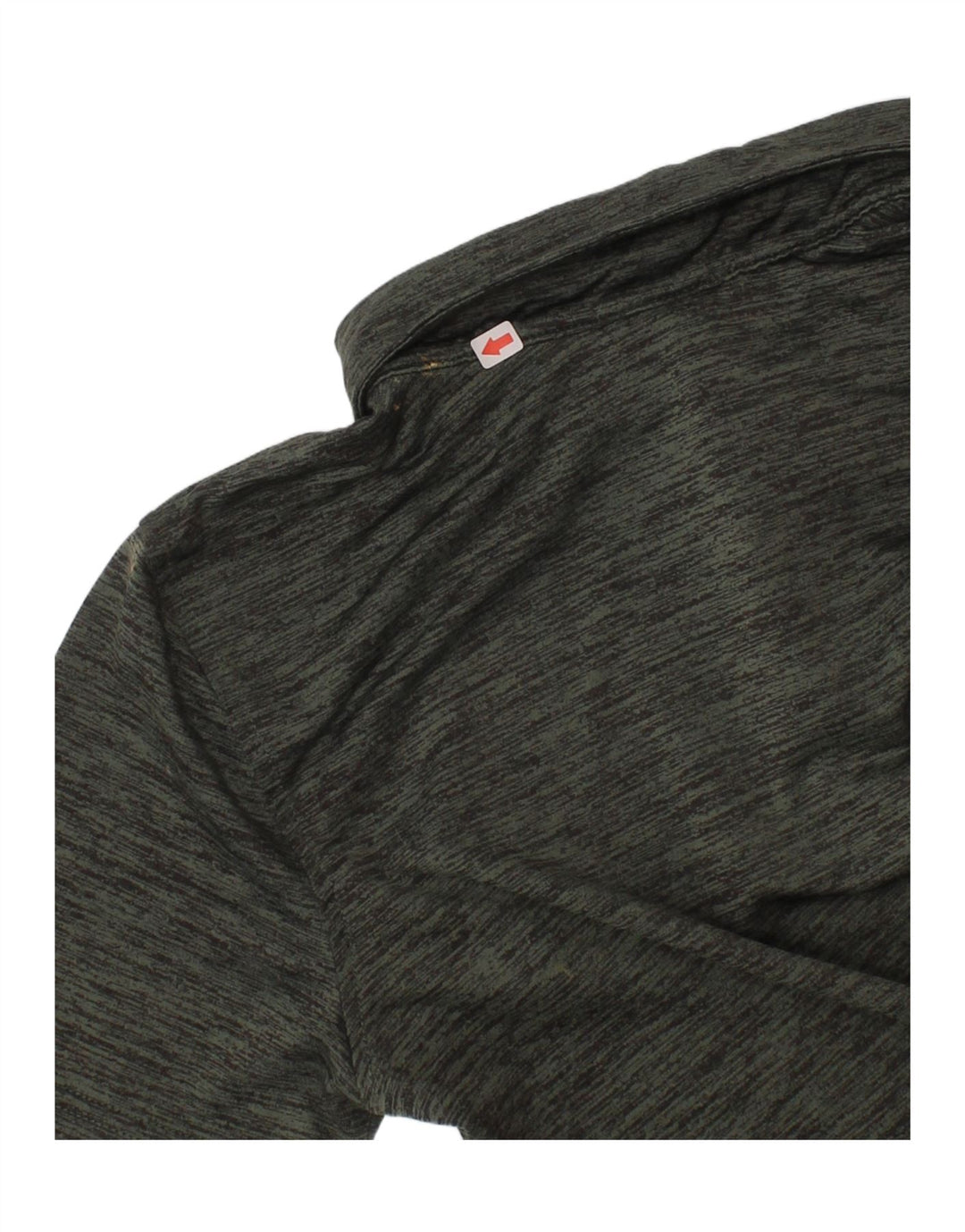 Puma Jungen-Poloshirt, 7–8 Jahre, klein, grün geflecktes Polyester