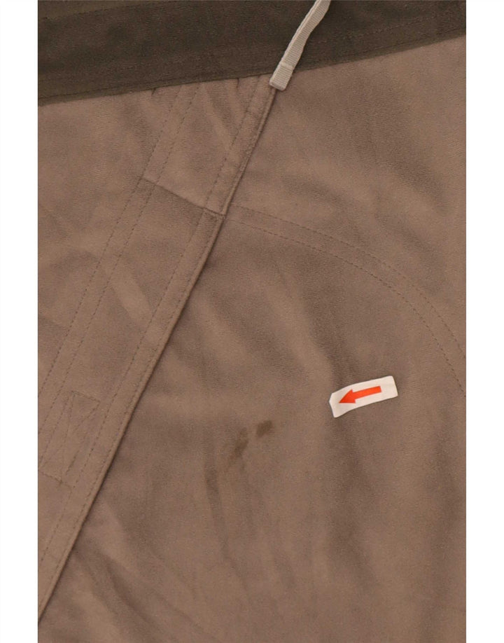 Diadora Herren-Trainingsanzugoberteil, UK-Größe 38, mittelbraunes Farbblock-Polyester