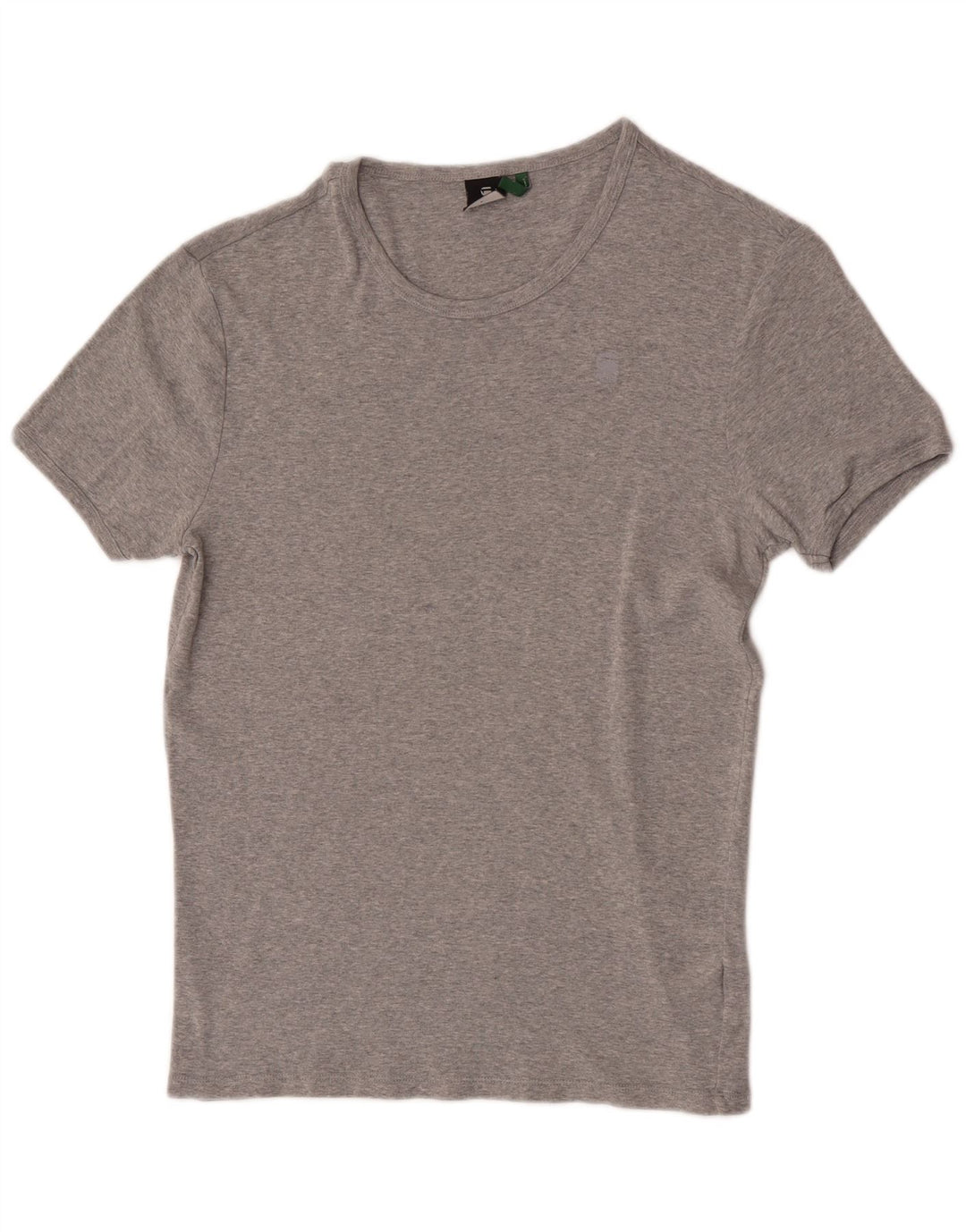 G-Star Damen T-Shirt Top UK 16 Large Grau Baumwolle