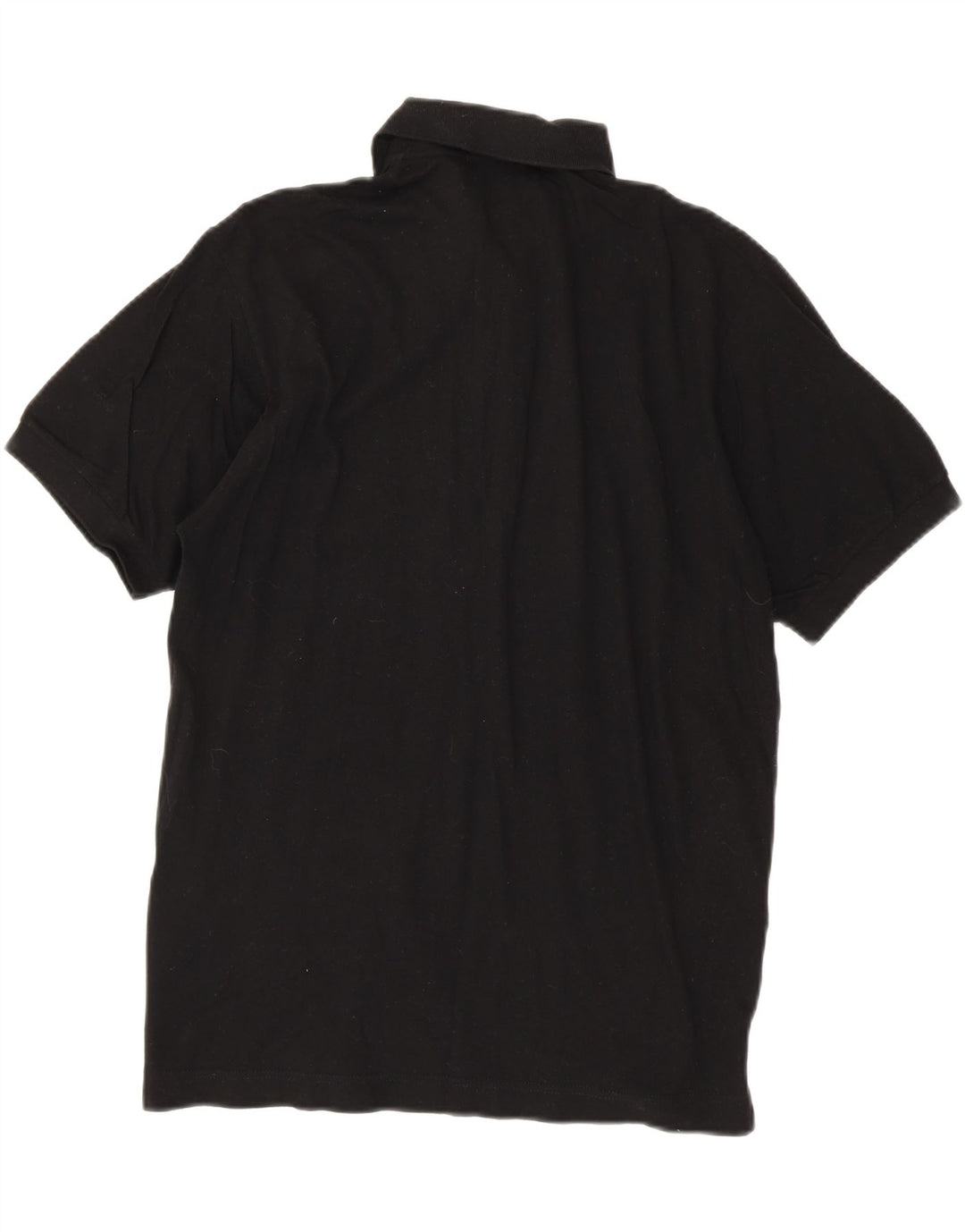SERGIO TACCHINI Mens Polo Shirt Medium Black Cotton