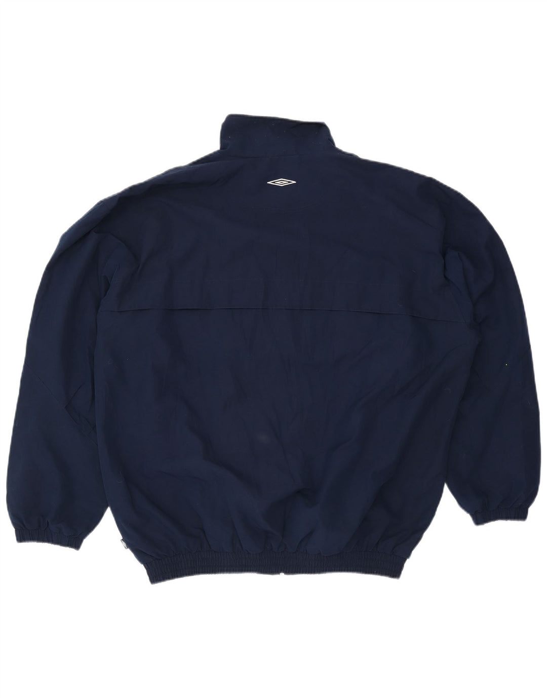 Umbro Herren-Trainingsanzug-Top-Jacke, großes marineblaues Polyester