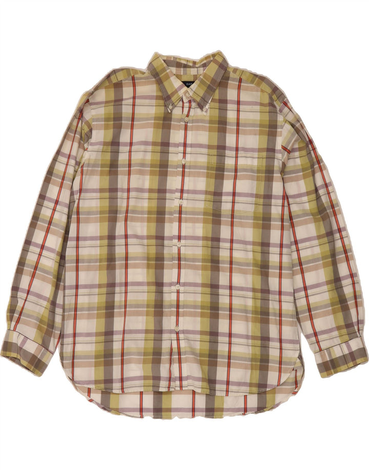GAP Mens Shirt XL Multicoloured Check Vintage Gap and Second-Hand Gap from Messina Hembry 