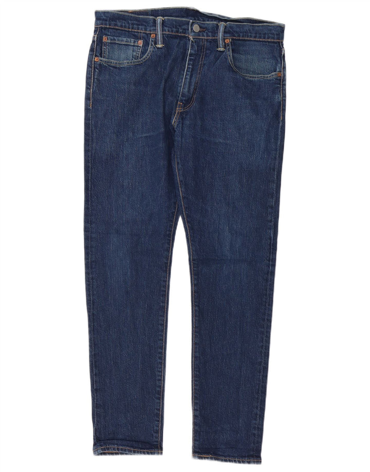 Levi's Herren 512 Slim Tapered Jeans W32 L30 Blaue Baumwolle