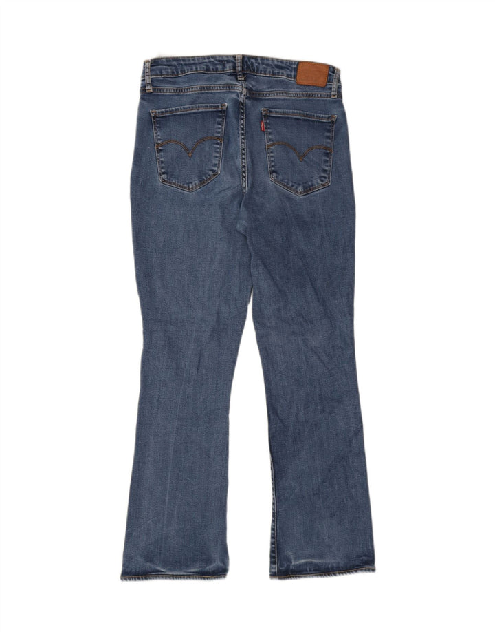Levi's Damen 725 High Rise Bootcut Jeans W32 L32 Blau Lyocell