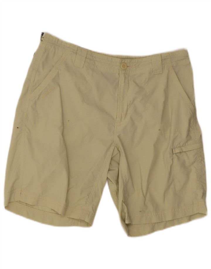 Columbia Damen Titanium Cargo Shorts US 8 Medium W30 Grünes Nylon