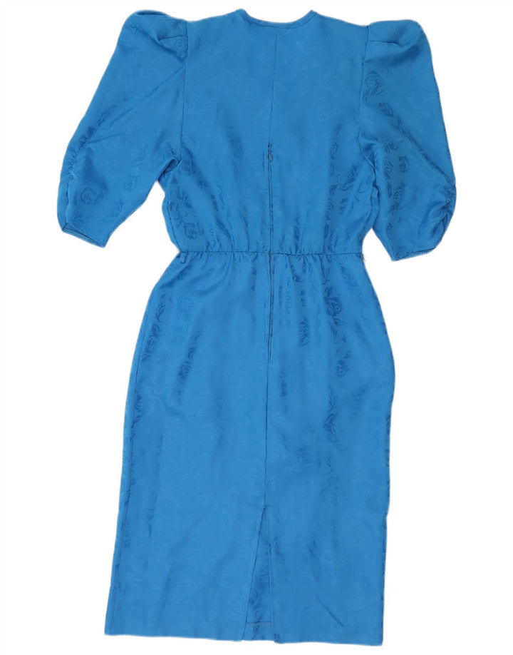 YESSICA Damen Wickelkleid EU 38 Mittelblaues Blumenmuster aus Polyester