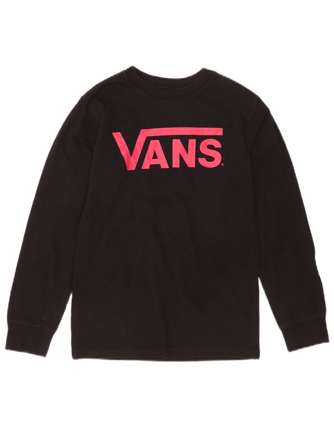 Vans Damen Grafik-Sweatshirt-Pullover UK 6 XS Schwarz