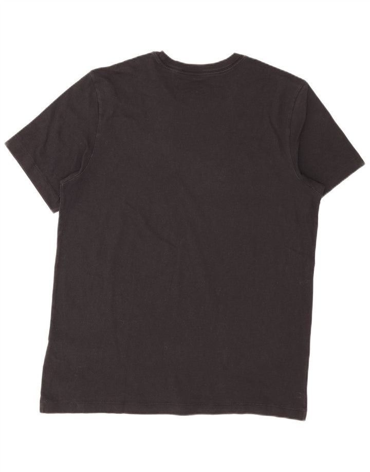 Nike Herren-T-Shirt mit Grafik, groß, aus schwarzer Baumwolle