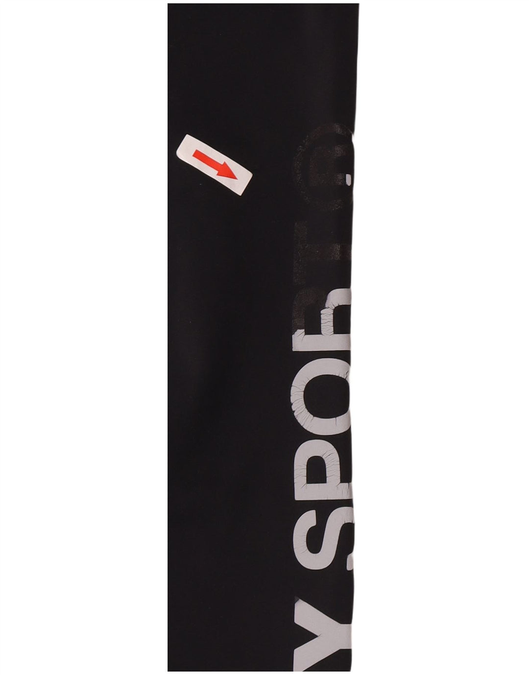 Superdry Damen Graphic Leggings UK 14 Mittelschwarzes Polyester