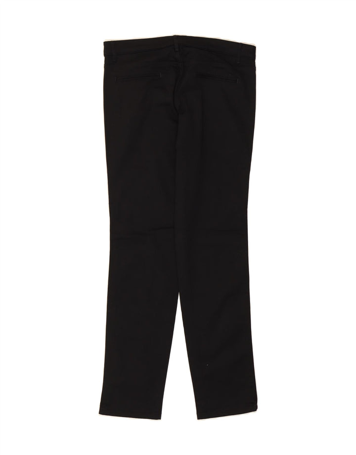 MASSIMO DUTTI Womens Slim Casual Trousers EU 40 Medium W30 L30 Black Vintage Massimo Dutti and Second-Hand Massimo Dutti from Messina Hembry 