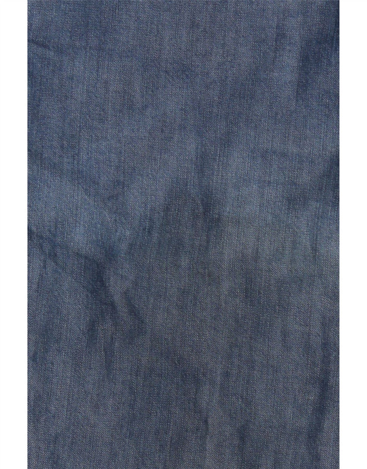 Bugatti Damen Straight Jeans IT 54 2XL W38 L28 Marineblau