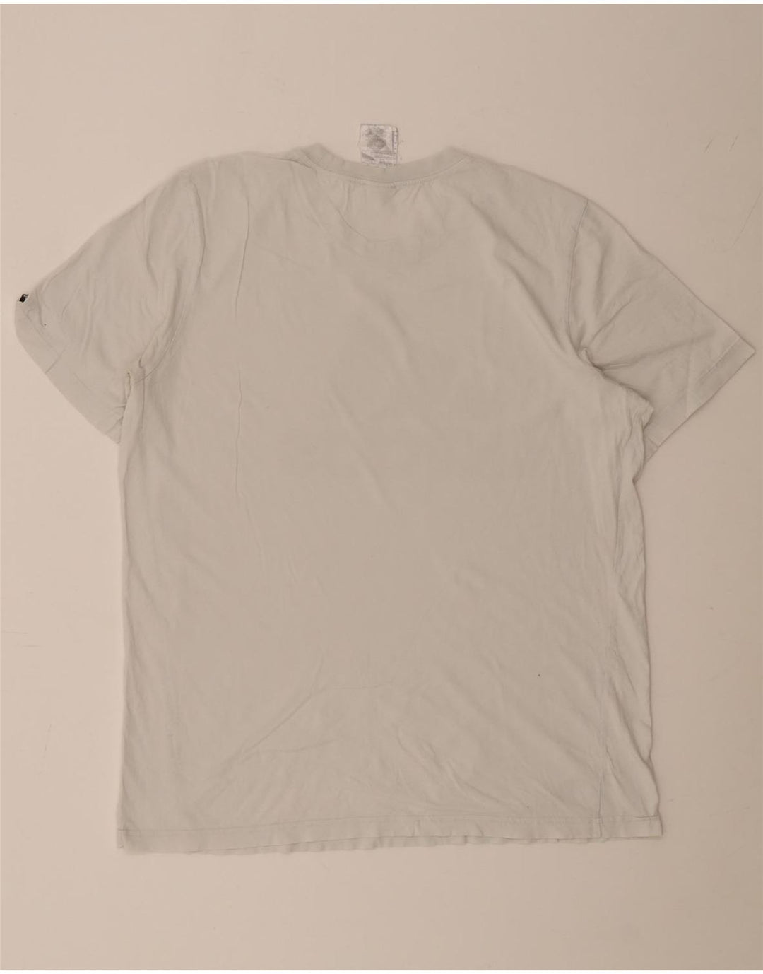 ADIDAS Herren Grafik T-Shirt Top Große weiße Baumwolle