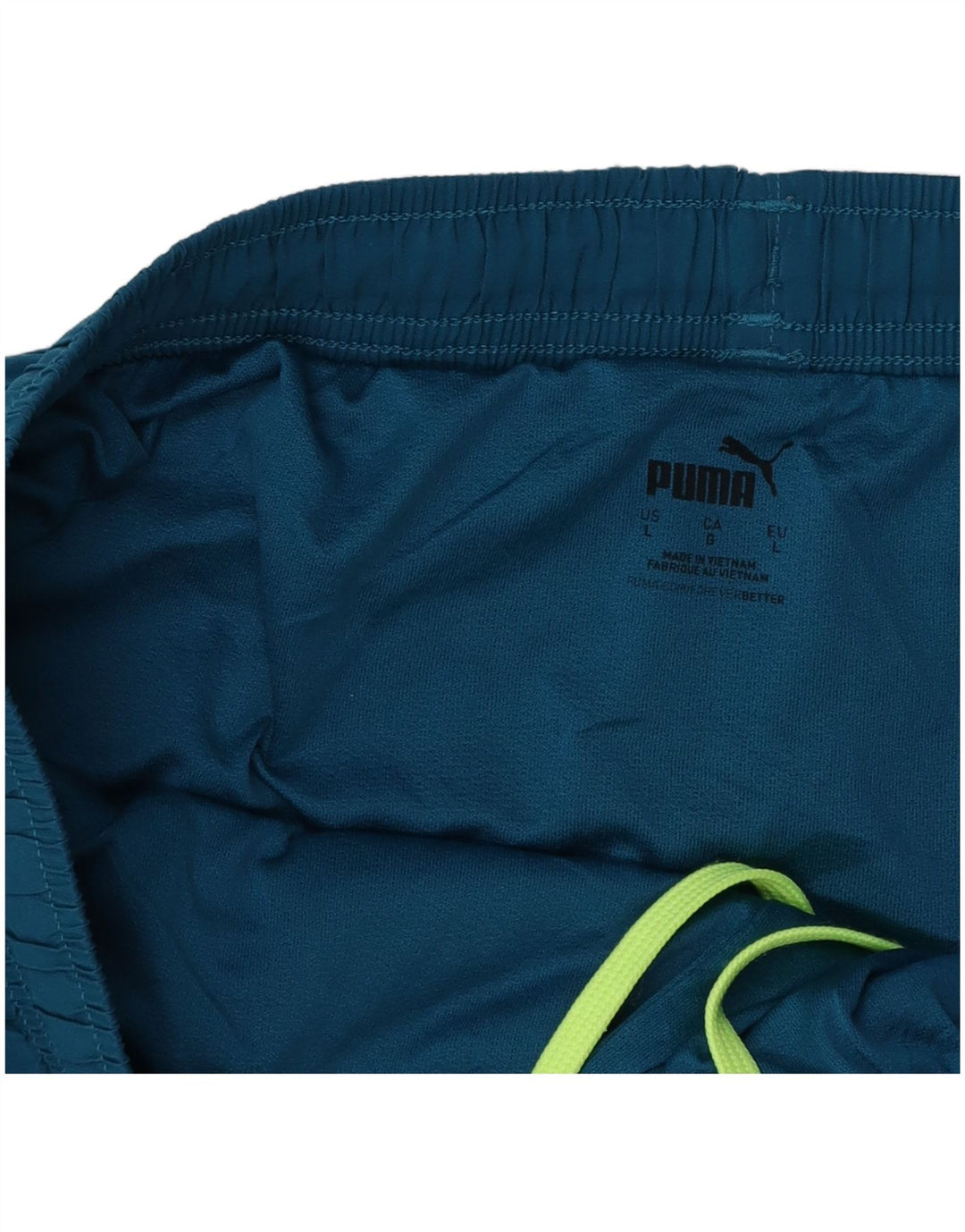 PUMA Herren-Sportshorts, groß, blau, Farbblock