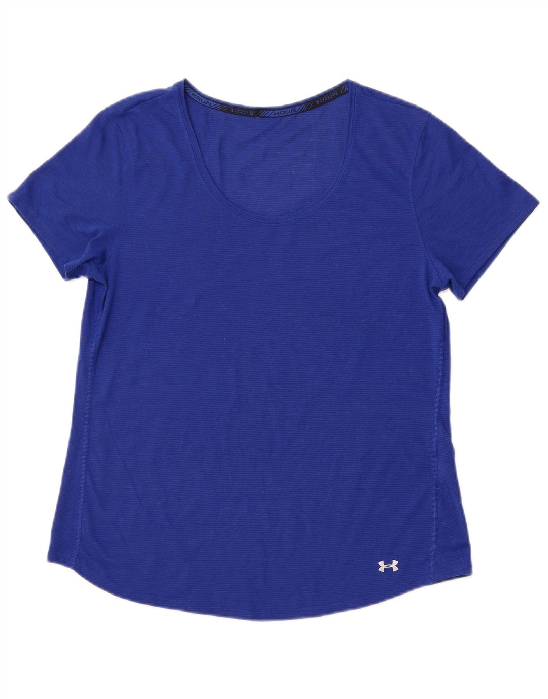 UNDER ARMOUR Damen T-Shirt Top UK 12 Mittelblau