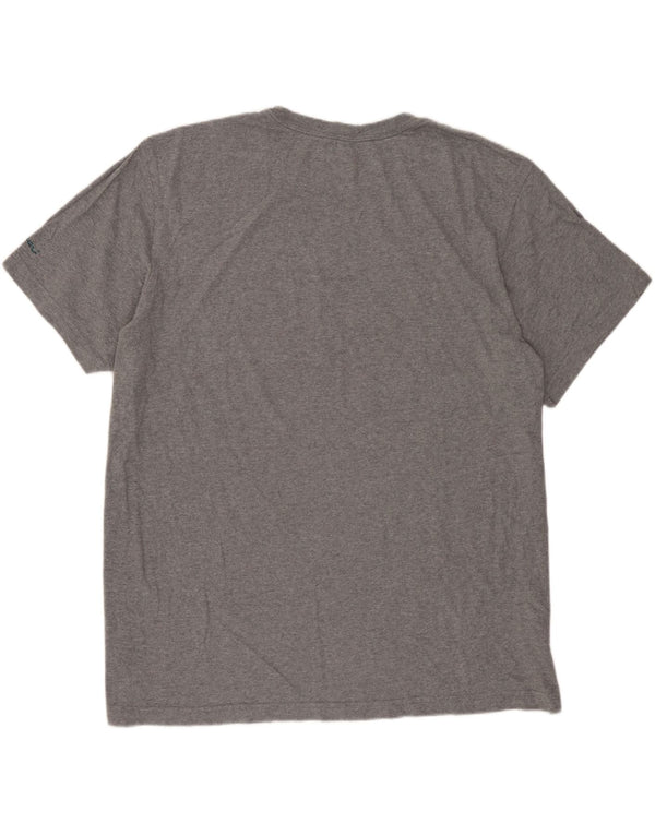 EDDIE BAUER Herren Grafik T-Shirt Top XL Grau Baumwolle