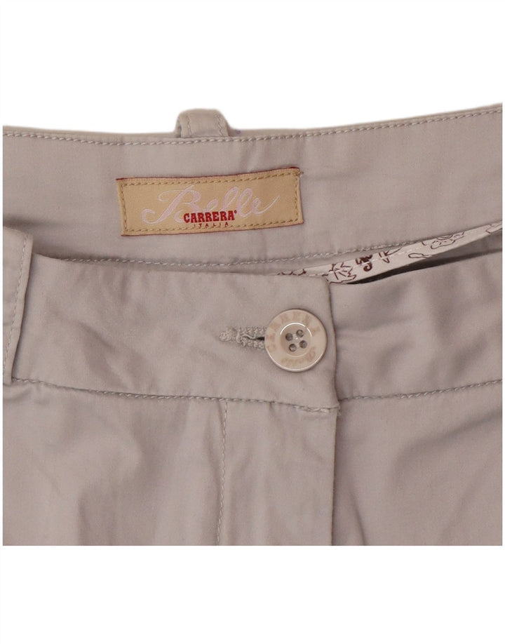 Carrera Damen Caprihose W34 L19 Grau