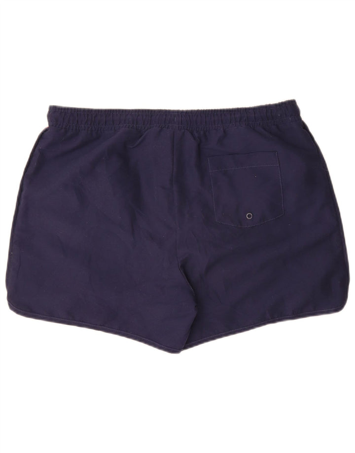 Fila Herren-Badeshorts, groß, marineblau, Farbblock-Polyester