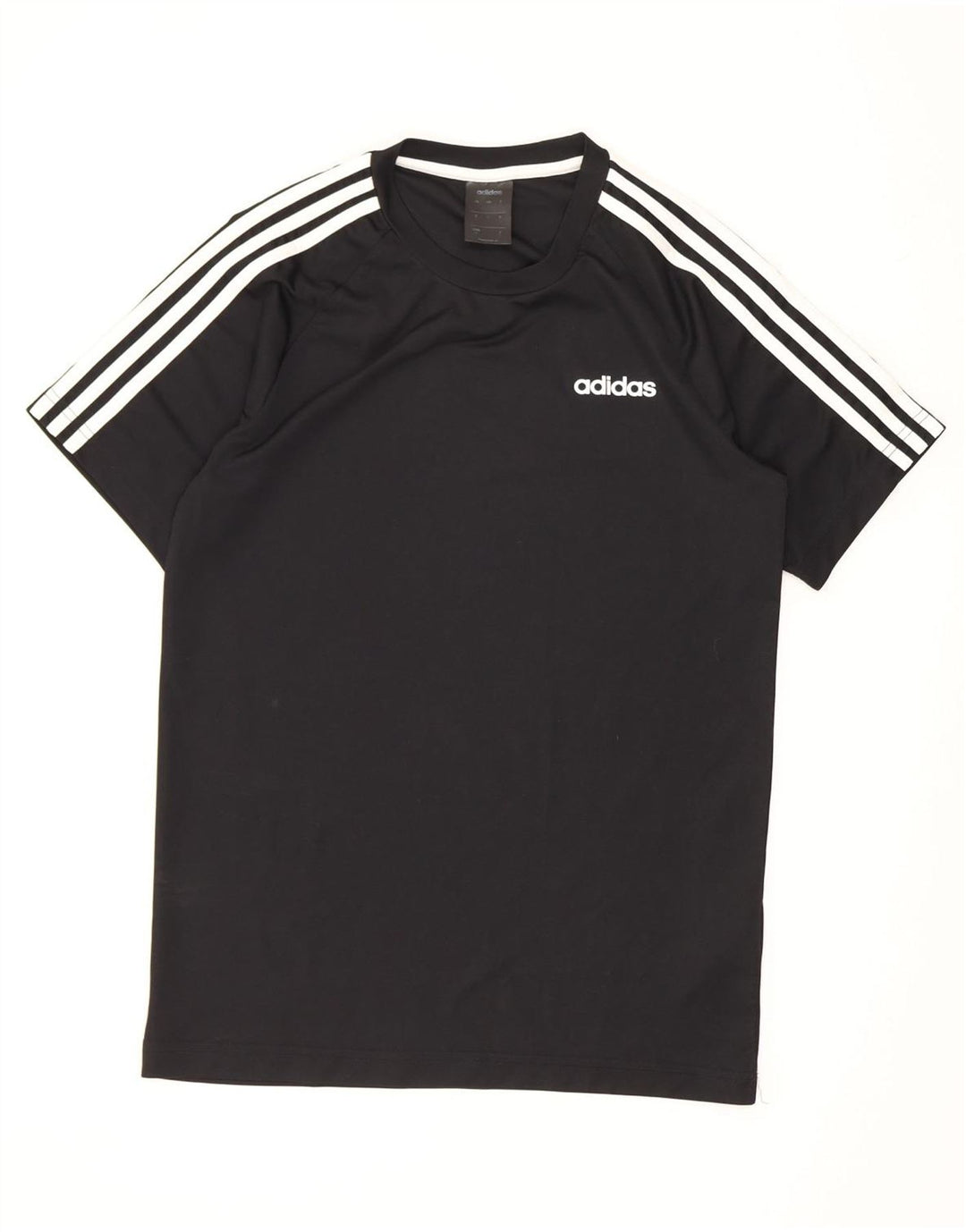 Adidas Herren Climalite T-Shirt Top Small Schwarz Polyester