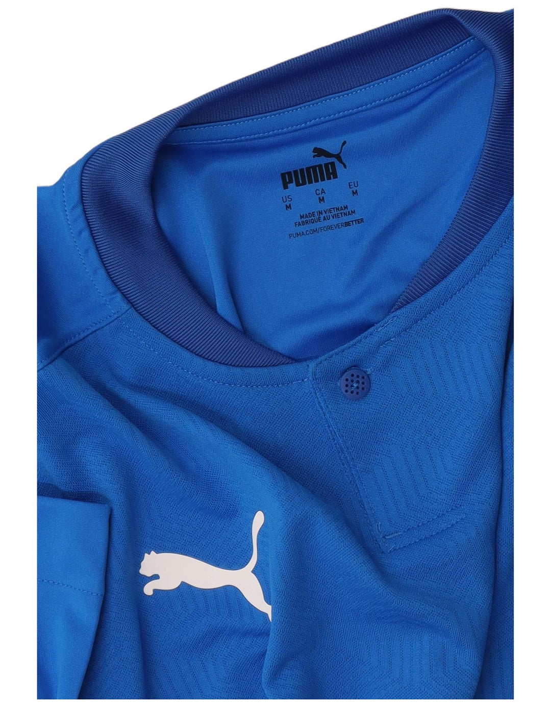 Puma Herren Grafik-T-Shirt-Oberteil Mittelblau
