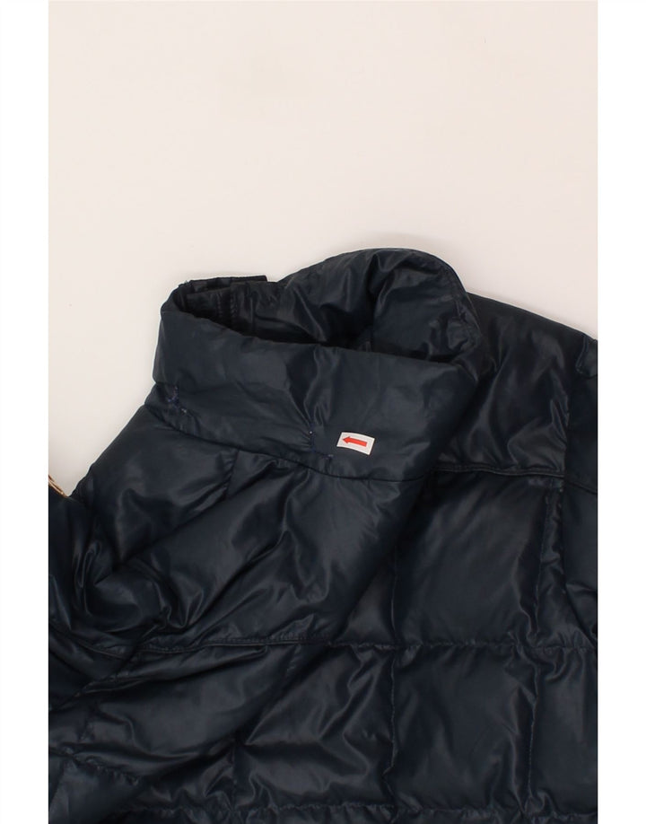 CHAMPION Boys Padded Jacket 13-14 Years XL Navy Blue Polyester Vintage Champion and Second-Hand Champion from Messina Hembry 