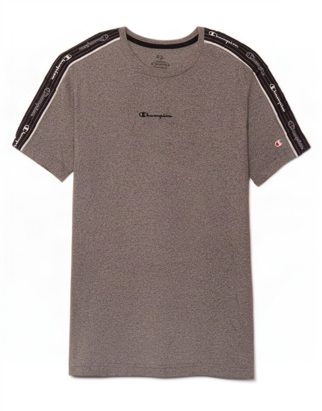 Champion Herren-T-Shirt mit Grafik, Mittelgrau, Farbblock