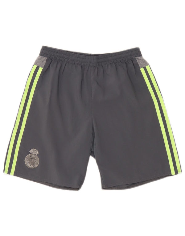 Adidas Jungen Real Madrid Sport Shorts 11-12 Jahre Grau