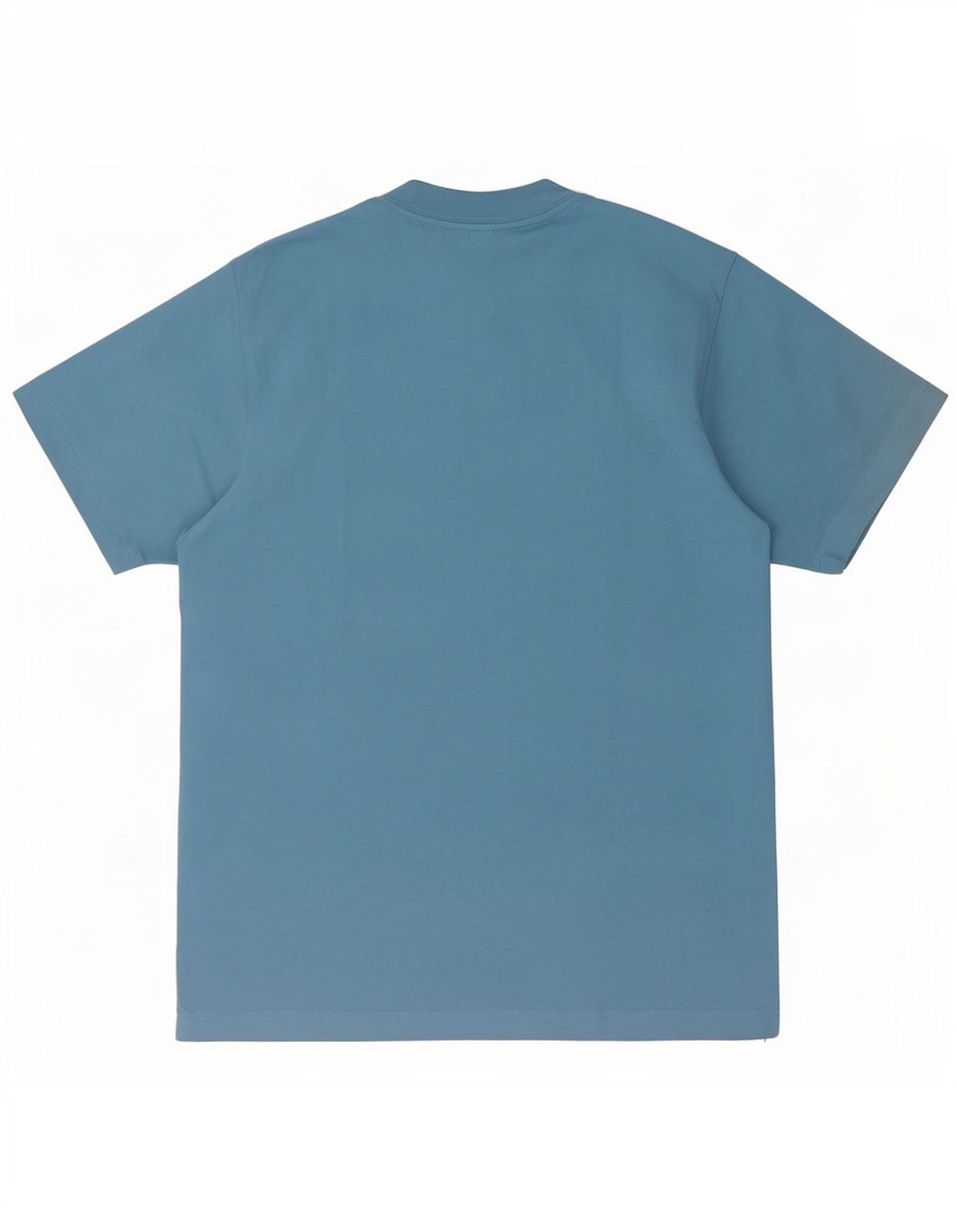 Vintage Herren Grafik T-Shirt Top Mittelblaue Baumwolle