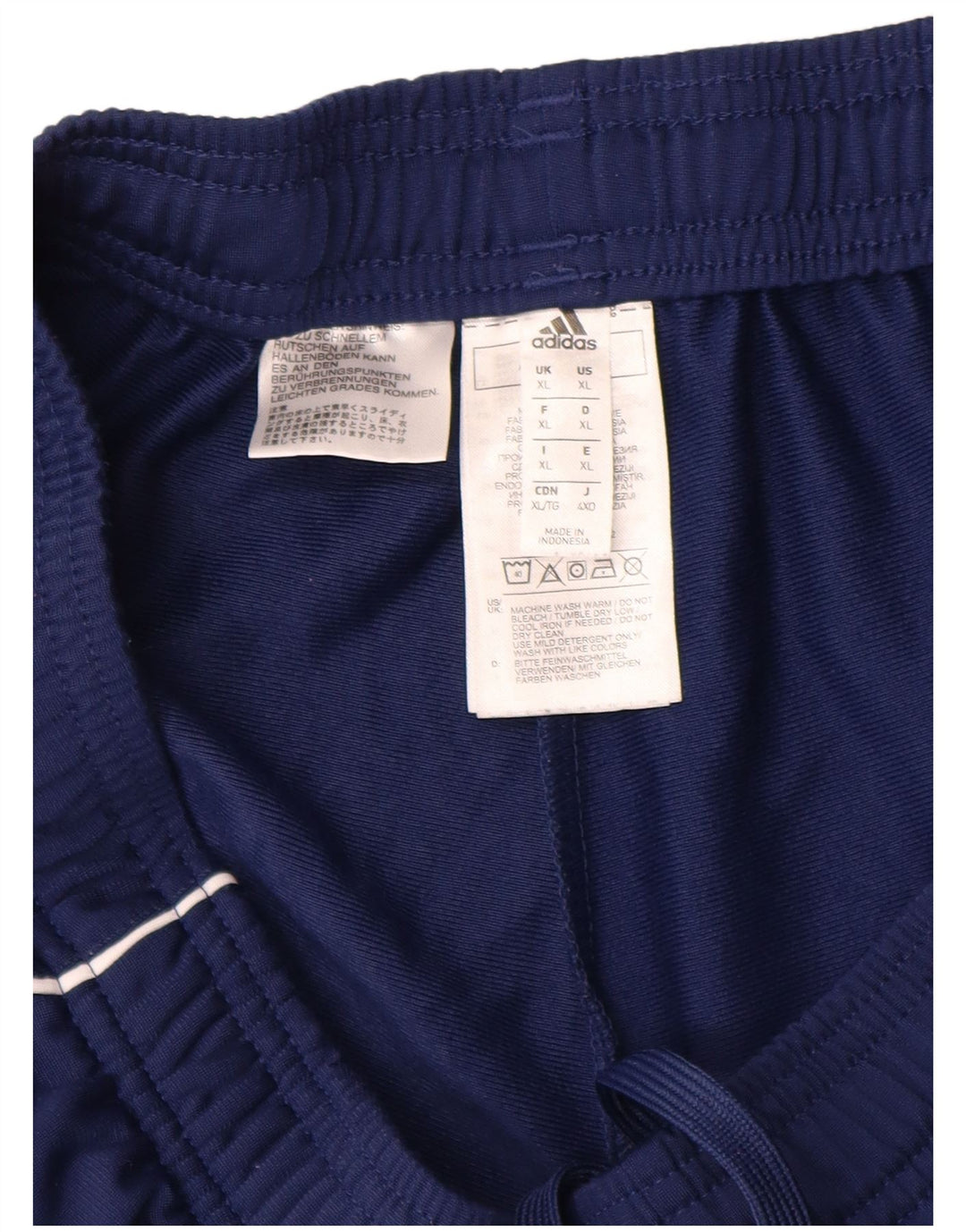 Adidas Herren Trainingshose Jogger XL Marineblau Polyester