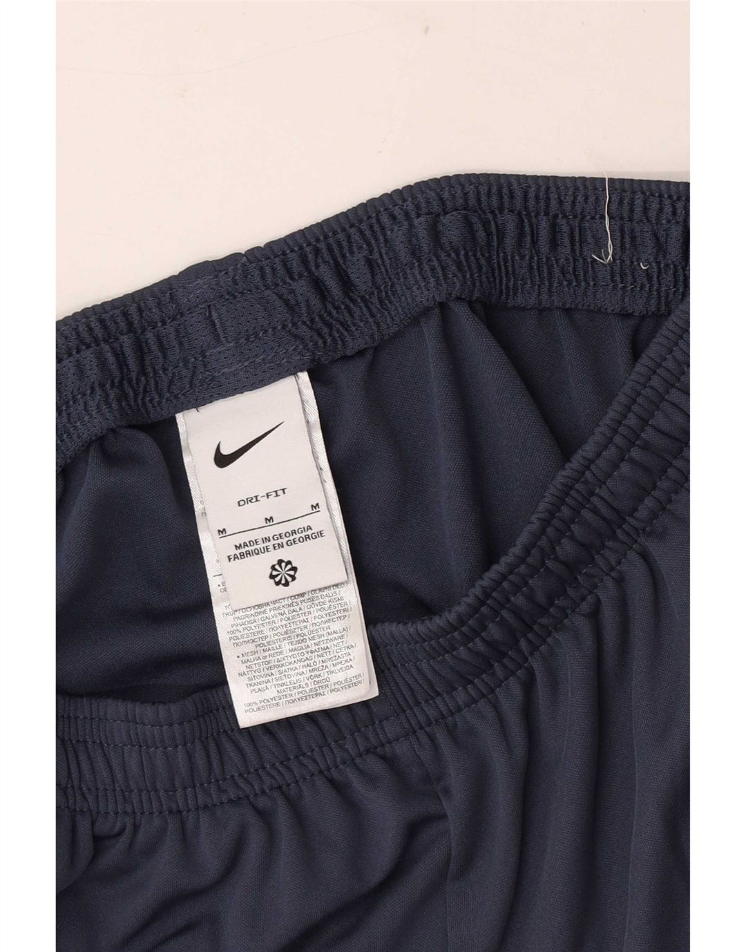 Nike Herren-Trainingshose, Mittelgroß, Marineblau, Farbblock, Polyester, Sport