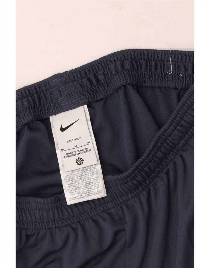 Nike Herren-Trainingshose, Mittelgroß, Marineblau, Farbblock, Polyester, Sport