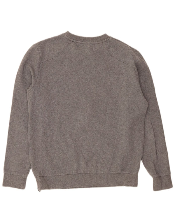 Calvin Klein Jeans Mens Graphic Sweatshirt Jumper Medium Grey Flecked