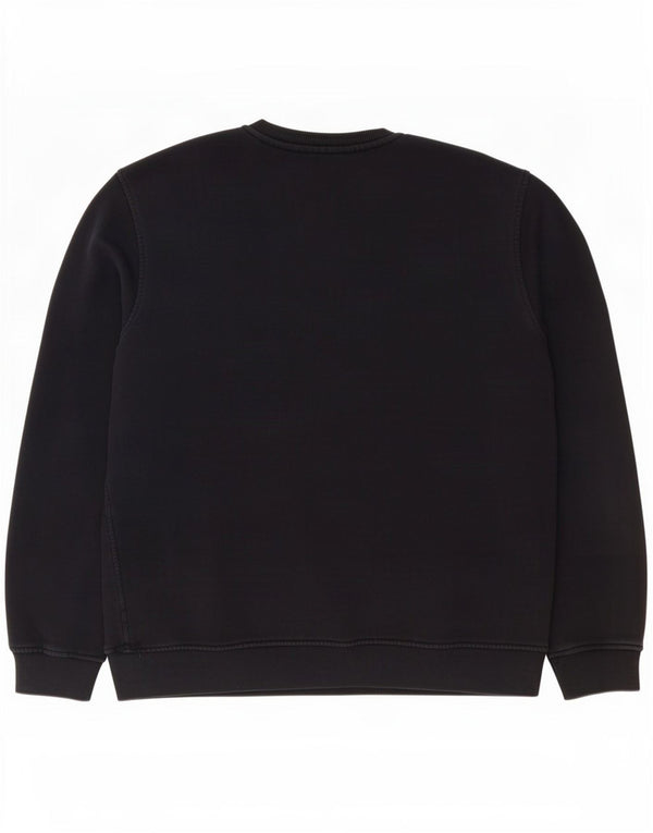 Karl Lagerfeld Herren-Sweatshirt mit Grafik, 2XL, schwarze Baumwolle