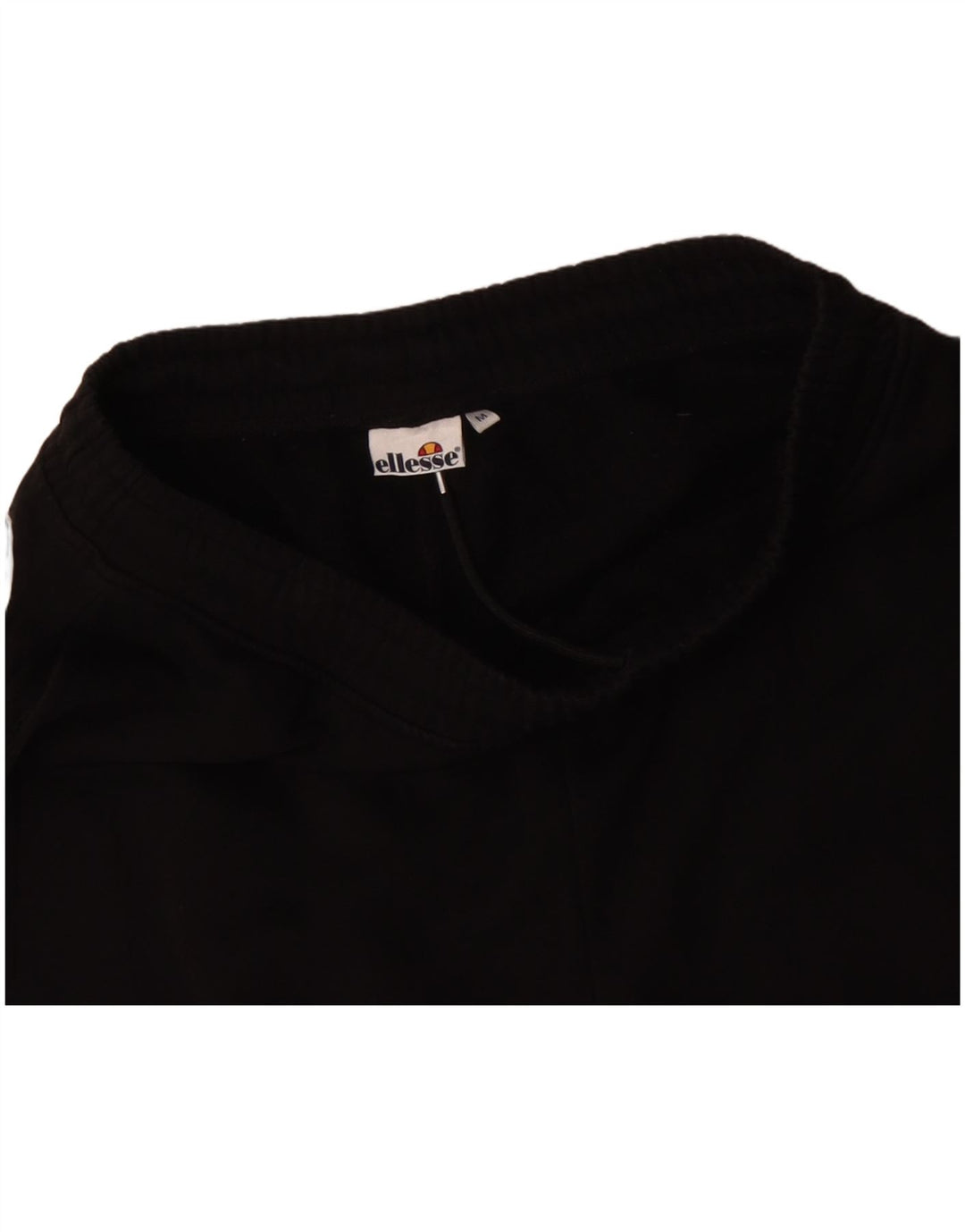 ELLESSE Damen-Trainingshose, UK 14, mittlere schwarze Baumwolle