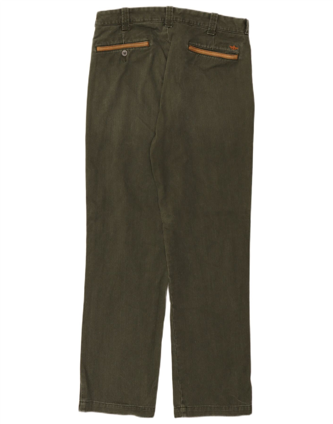 Dockers Herren Straight Jeans W34 L32 Khaki Baumwolle